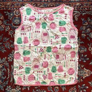 Vintage Icecream Girls Tank Top Pastel Youth Size 12